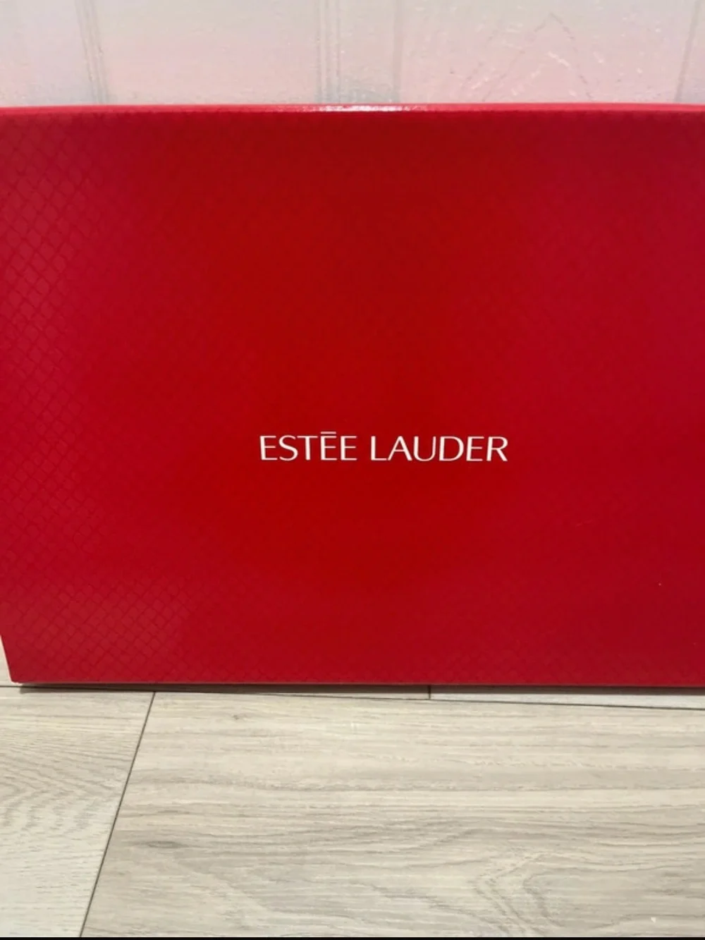 Estee Lauder Burgundy Women's Tote Bag